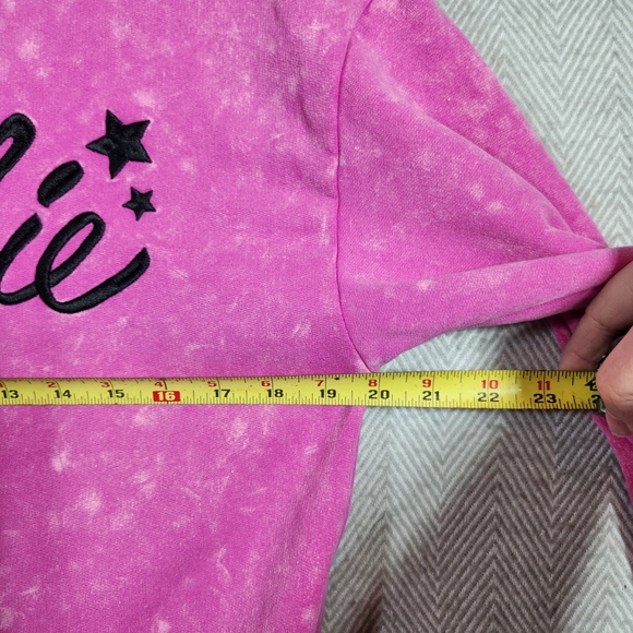 Barbie Pink Embroidered XS Sweatshirt New With Tags - Picture 8 of 11